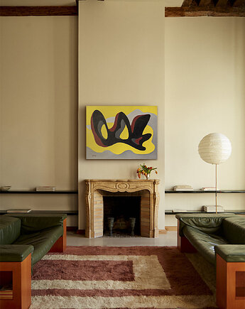 Przebita skała - Leon Gischia - obraz na płótnie lub plakat, Dekoracje PATKA Patrycja Kita