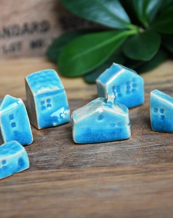 6 x domki z ceramiki, Wooden Love