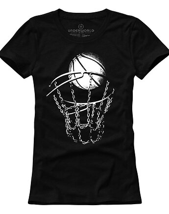 T-shirt damski UNDERWORLD Streetball czarny, UNDERWORLD
