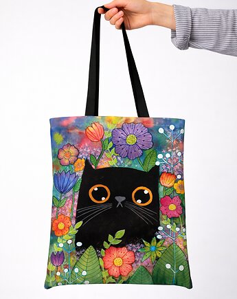 Torba ekologiczna. Kot w kwiatach, Malgorzata Domanska