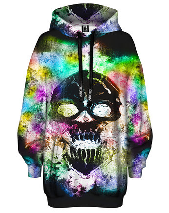 Bluza Oversize Tunika DR.CROW Neon Skull, DrCrow