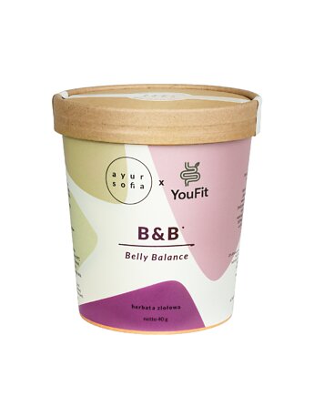 B&B BELLY BALANCE herbata ziołowa, Ayursofia