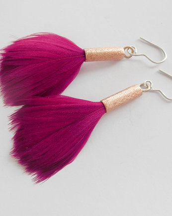 PIÓRKO kolczyki, Katarzyna Kaminska ART