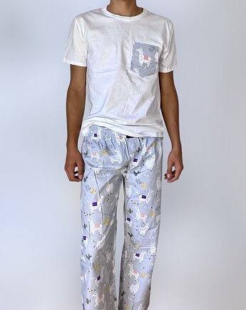 Piżama Unisex bawełniana w alpaki, HisOutfit