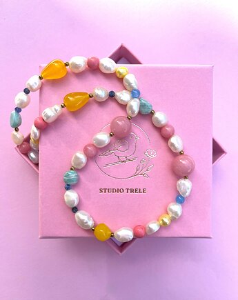 Naszyjnik Kamienie&Perły, Studio Trele