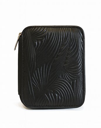 Etui na 7 piór lub długopisów do 12 cm długości - czarne, Lamato