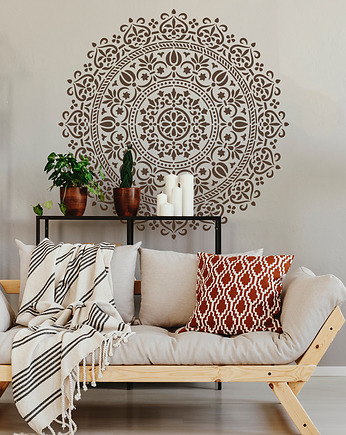 Szablon malarski wielokrotny /MANDALA #01, Szablony Nakleo