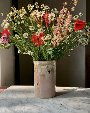 Ceramiczny Wazon Cylinder Earth Tones, Maison Fragile