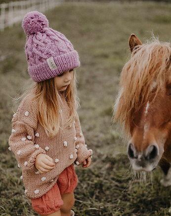Czapka Maggie MINI róż, FinkeWear