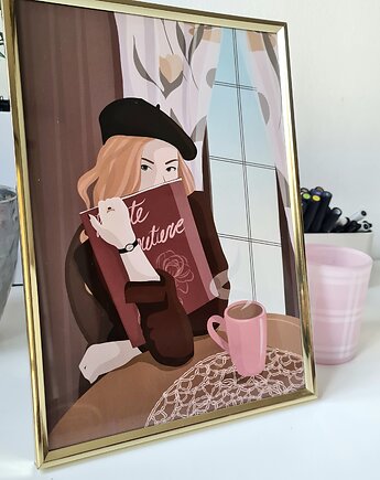 Cafe de Haute Couture, Burgundowe Rysunki