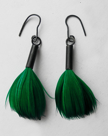 PIÓRKO kolczyki, Katarzyna Kaminska ART