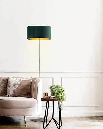 Nowoczesna lampa podłogowa do salonu SOFIA GOLD, LYSNE