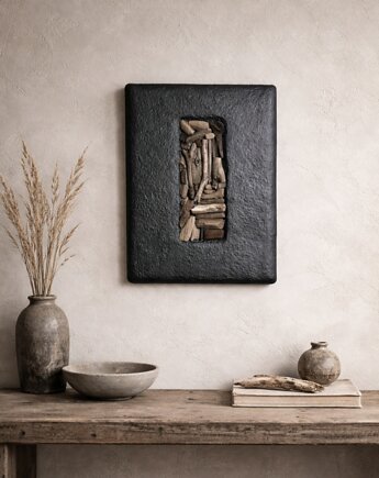 Obraz strukturalny "Gdzieś pomiędzy II", MARACHIC