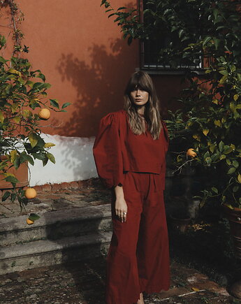 Spodnie veronica rosso, FIG the BRA