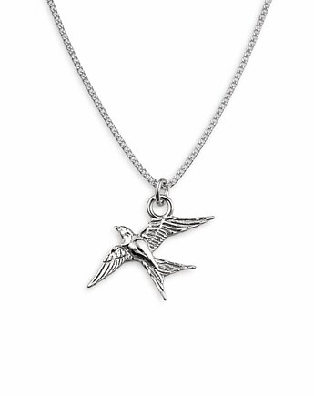 JASKÓŁKA II- naszyjnik srebro, złoto, różowe złoto, ISSI Jewelry