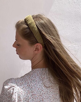Opaska do włosów Molly Olive w oliwkowym odcieniu, Volie Line