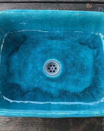 UM69 - Umywalka prostokątna duża, Dekornia