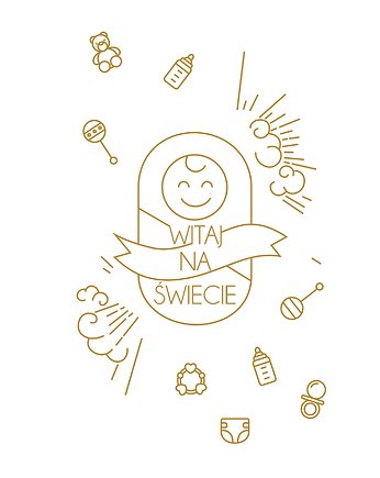 zaproszenie na CHRZEST ŚW., La Dolce Design