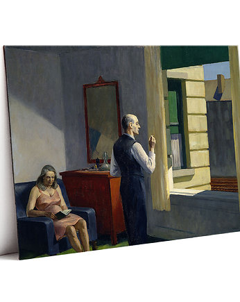 Hotel przy torach - E. Hopper - magnes, Galeria LueLue