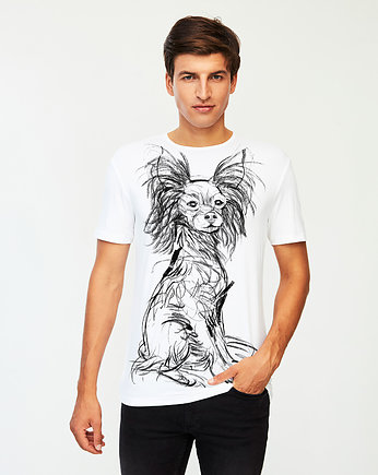Russian Toy Dog Men's T-shirt white, SELVA