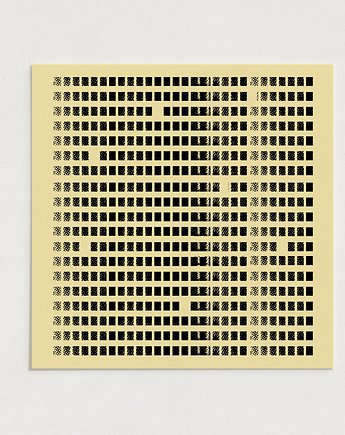 Blocks / Oryginalna grafika / poster print / Gicle, Alina Rybacka