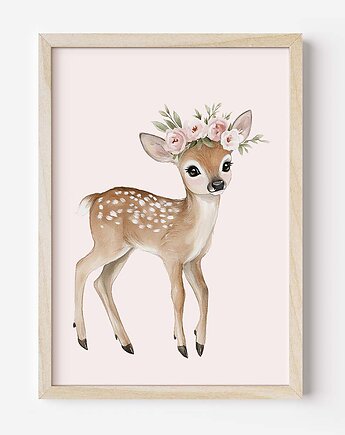 Kolekcja leśne zwierzęta nr 10  Plakaty Na Ścianę Dla Dzieci, Dekoracjan