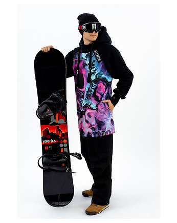 Męska Bluza Snowboard DR.CROW Marble Neon, DrCrow