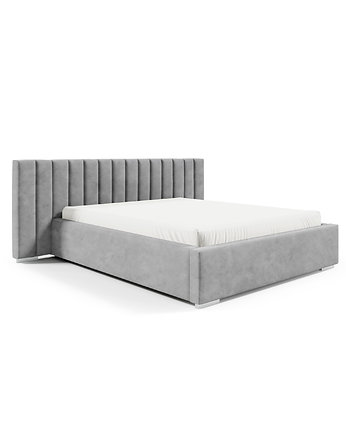 Łóżko Filippa 10P  wysokość 95cm szerokie pojemnik stelaż rama metalowa, MebleNORTH