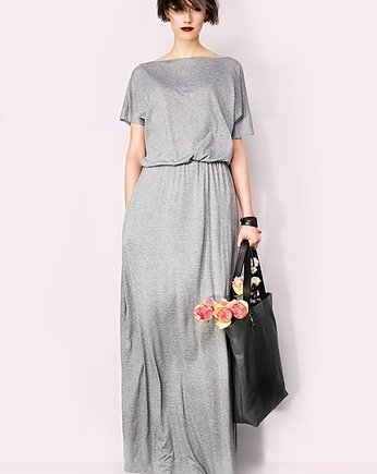 Długa sukienka z kieszeniami, Kasia Miciak design