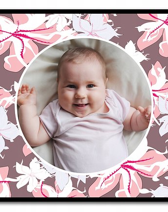 Plakat portret personalizowany ze zdjęciem, 24 wzory 6, Sowia Aleja