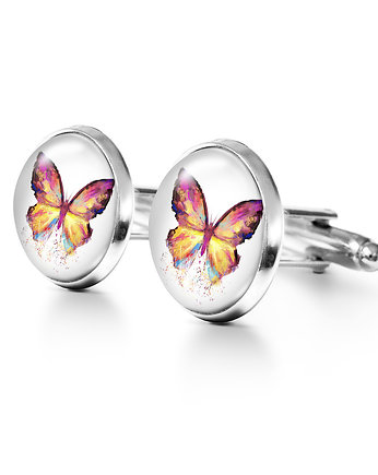 Motyl - spinki do mankietów, yenoo