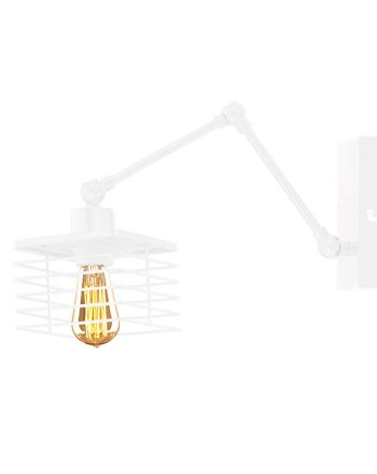 Kinkiet nowoczesny ALCAMO LOFT z kloszem, lampy loftowe LYSNE LOFT