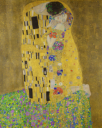 Pocałunek - Gucstav Klimt - Reprodukcja, Dekoracje PATKA Patrycja Kita