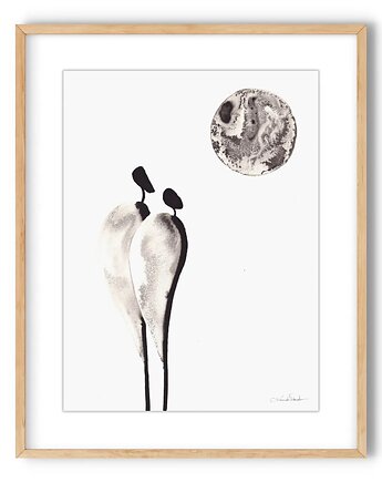 Obraz 30X40 cm malowany ręcznie, MiniMalArt