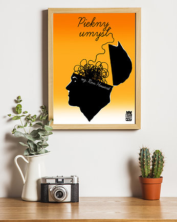 Plakat filmowy Piękny umysł, kasia piotrowicz