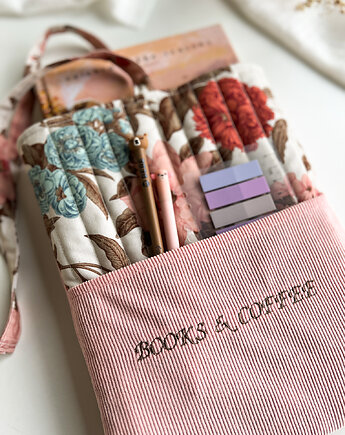 Etui na książkę - Books & Coffee, gucialoveskids