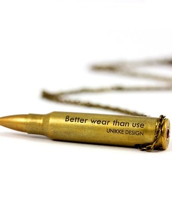 Better Wear Than Use- Big Bullet, Unikke Design