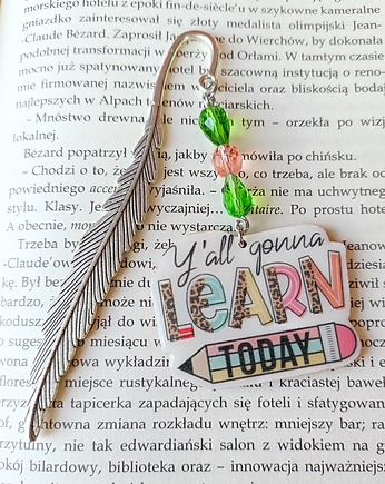 Zakładka do książki Y'ALL GONNA LEARN TODAY  dla nauczyciela, EkoCraft