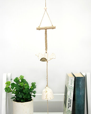 Ceramiczna ozdoba w stylu boho - do salonu lub sypialni, 10FingersArt