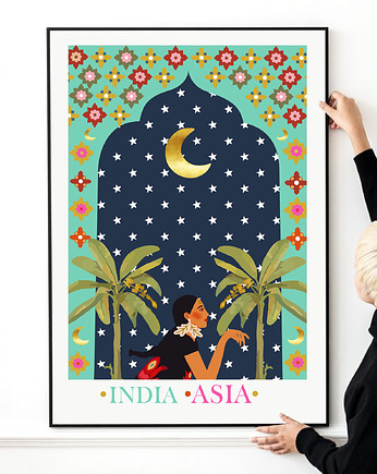 Plakat  Indie, Project 8