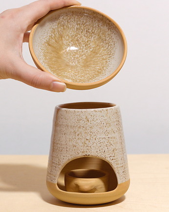 Kominek na wosk  - piasek, Koło i Piec