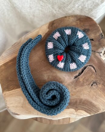 Scrunchie + szalik Komplet, Konevka store