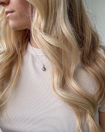 Delikatny Naszyjnik z Labradorytem, Vinci Woman