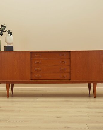 Sideboard jesionowy, duński design, lata 60, producent: Clausen & S, Przetwory design