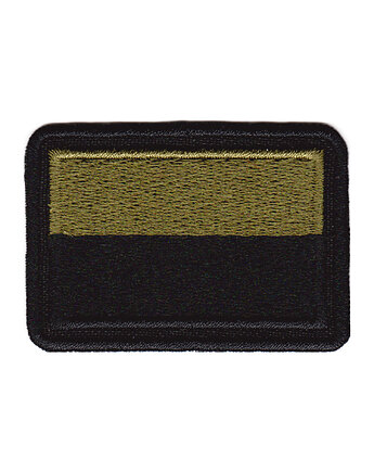 Naszywka naprasowanka FLAGA POLSKI NA MUNDUR termo haft 5,5x3,8cm MORO, Wyszywane