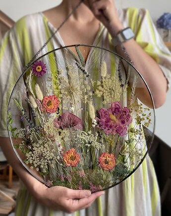 Prezent na jubileusz, Ogromny dekor roślinny 40cm