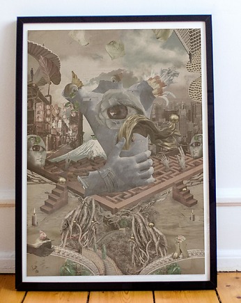 Plakat Look Inside of Yourself, Agata Samulska