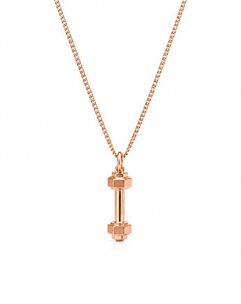 HANTLE- naszyjnik różowe złoto 18K, ISSI Jewelry