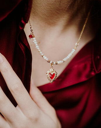 Kodali, naszyjnik z perłami, Okruszek Biżuteria