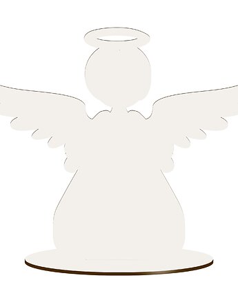 Anioł Stróż Figurka na Podstawce Stojąca Dekoracja Święta Komunia 10SZT, smxdsgn